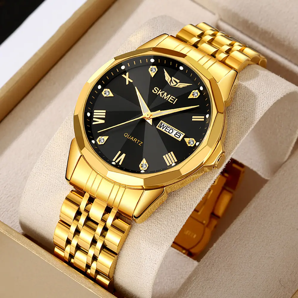 Наручний годинник жіночий 2291GDBK Gold-Black Skmei acs0030055 - фото 3