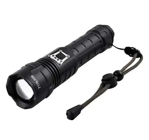 Ручний ліхтар BL-717B-P99 zoom + Type-C + Power bank + 26650 (3хААА) 5 режимів - фото 3