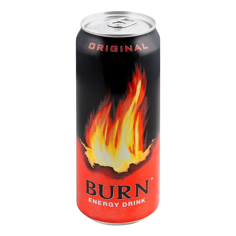 Напій енергетичний безалкогольний Burn Original з/б 0.5 л - фото 2
