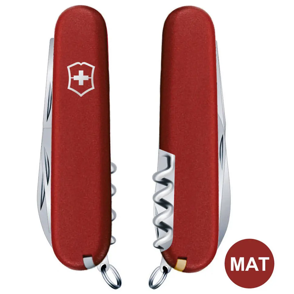 Ніж Victorinox Spartan Mat 91мм 12функ черв.мат штоп - фото 4