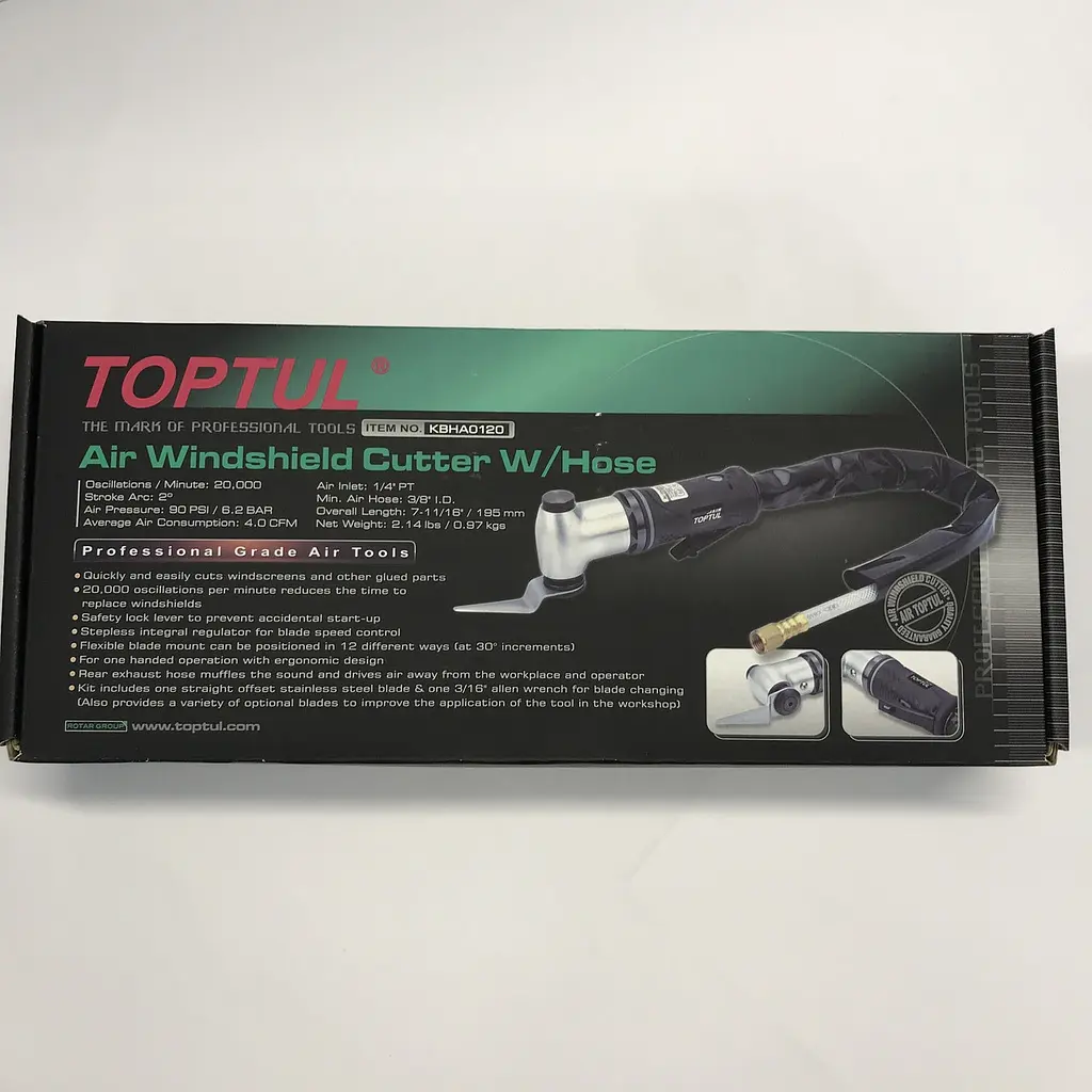Пневмоніж для зрізання скла TOPTUL KBHA0120 - фото 6