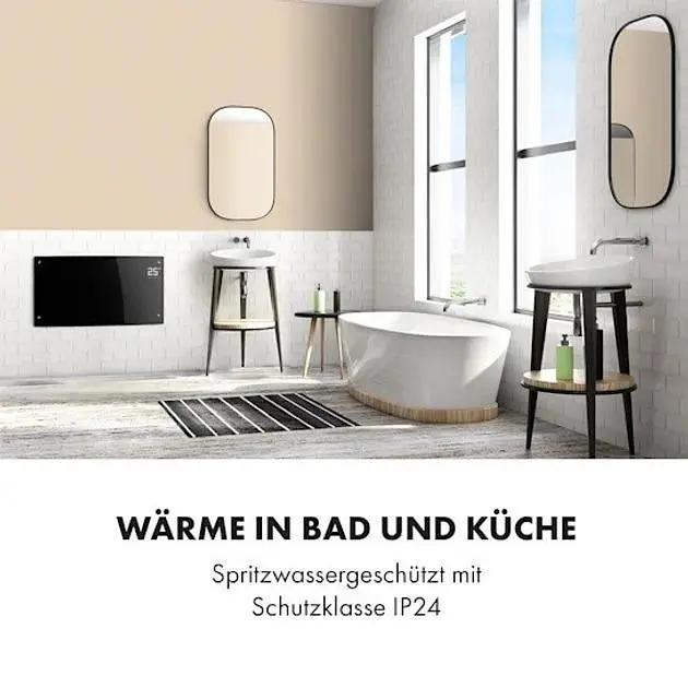 Конвекторный обогреватель Klarstein Bornholm Curved 2000 Вт (10031979) - фото 5