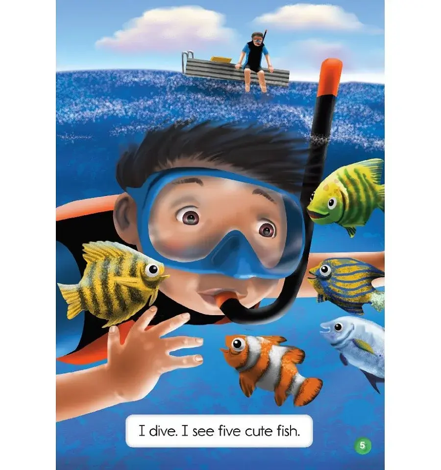 Oxford Phonics World. Level 3. Reader: At the Bay - фото 6