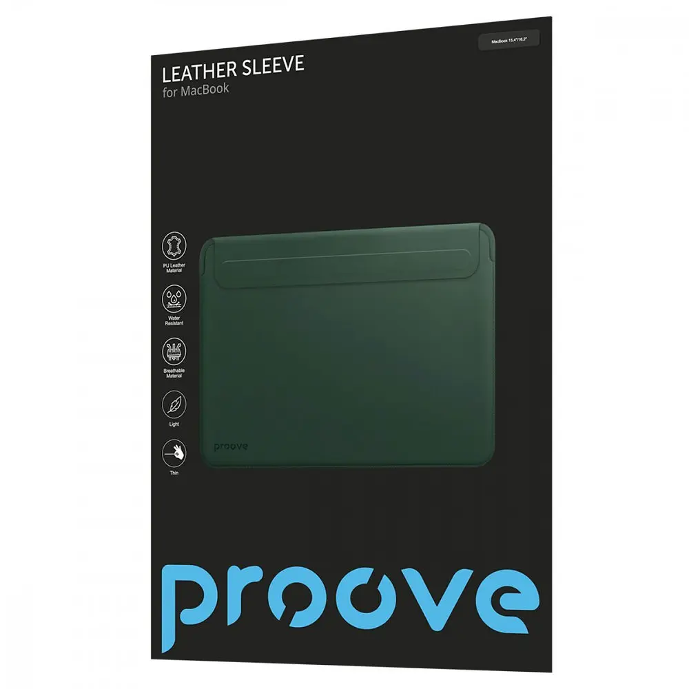 Чохол Proove Leather Sleeve MacBook 15,4"/16,2" - фото 2