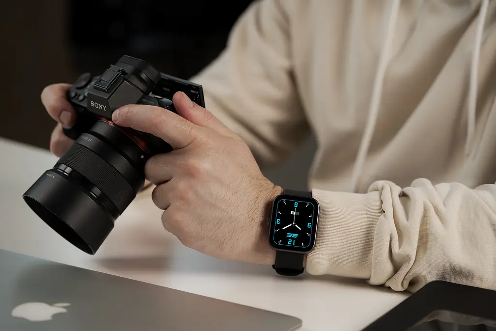 Смарт-годинник 46 mm 2E Alpha SQ Music Edition Black - фото 3