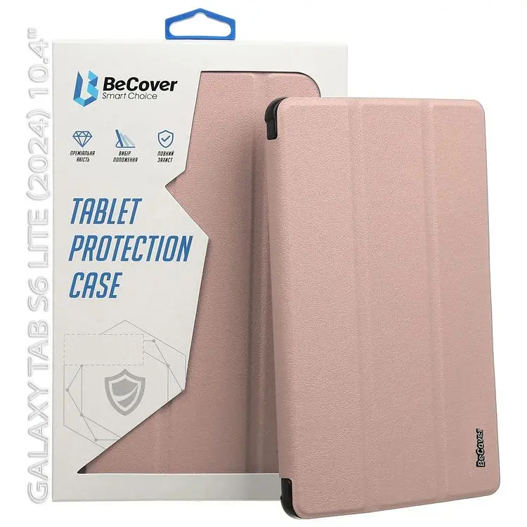 Чохол-книжка BeCover Flexible TPU Mate для Samsung Galaxy Tab S6 Lite -2024 10.4" P620/P625/P627 Rose Gold (712517) - фото 4