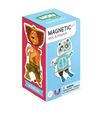 Набор магнитных пазлов "Приключения" 200216 Dodo (4820198244750) - фото 3