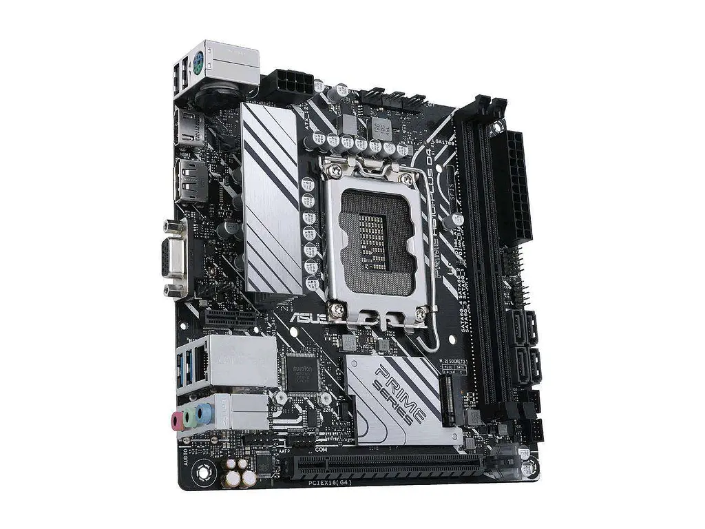 Материнська плата ASUS PRIME H610I-PLUS D4-CSM (PRIME H610I-PLUS D4-CSM) (Socket 1700, Intel H610, Mini-ITX) - фото 3