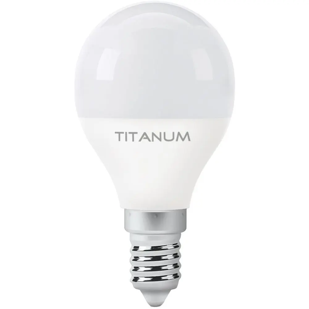 LED лампа Titanum G45 6W E14 4100K (TLG4506144) - фото 2