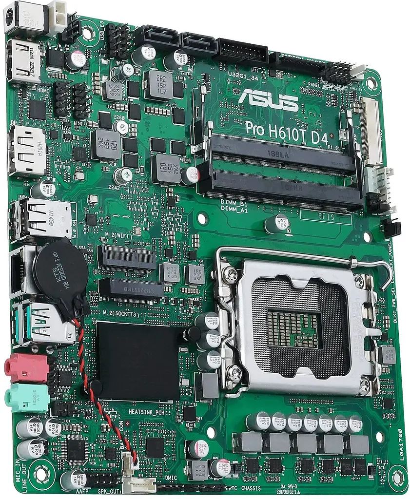Материнская плата PRO H610T D4-CSM s1700 Asus teh0024994 - фото 4