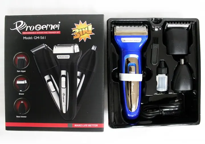 Бритва-тример 3 в 1 GEMEI GM 561 - фото 3