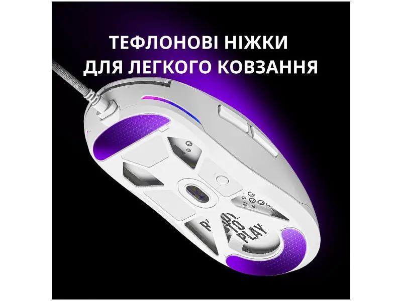 Миша Lorgar MSA10 White (LRG-MSA10-WH) - фото 5