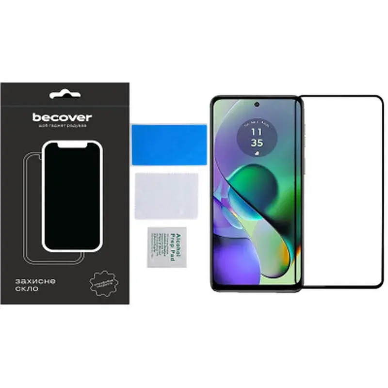 Скло захисне BeCover Motorola Moto G54 / G54 Power Black (710107) - фото 3