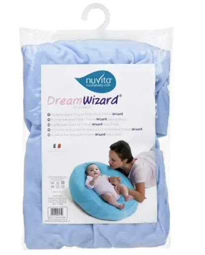 Чохол для подушки Nuvita DreamWizard, блакитний (NV7104Blue) - фото 4