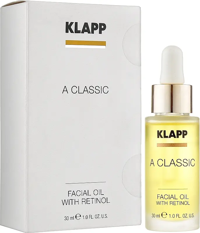 Олія для обличчя Klapp A Classic Facial Oil With Retinol, 30 мл - фото 2