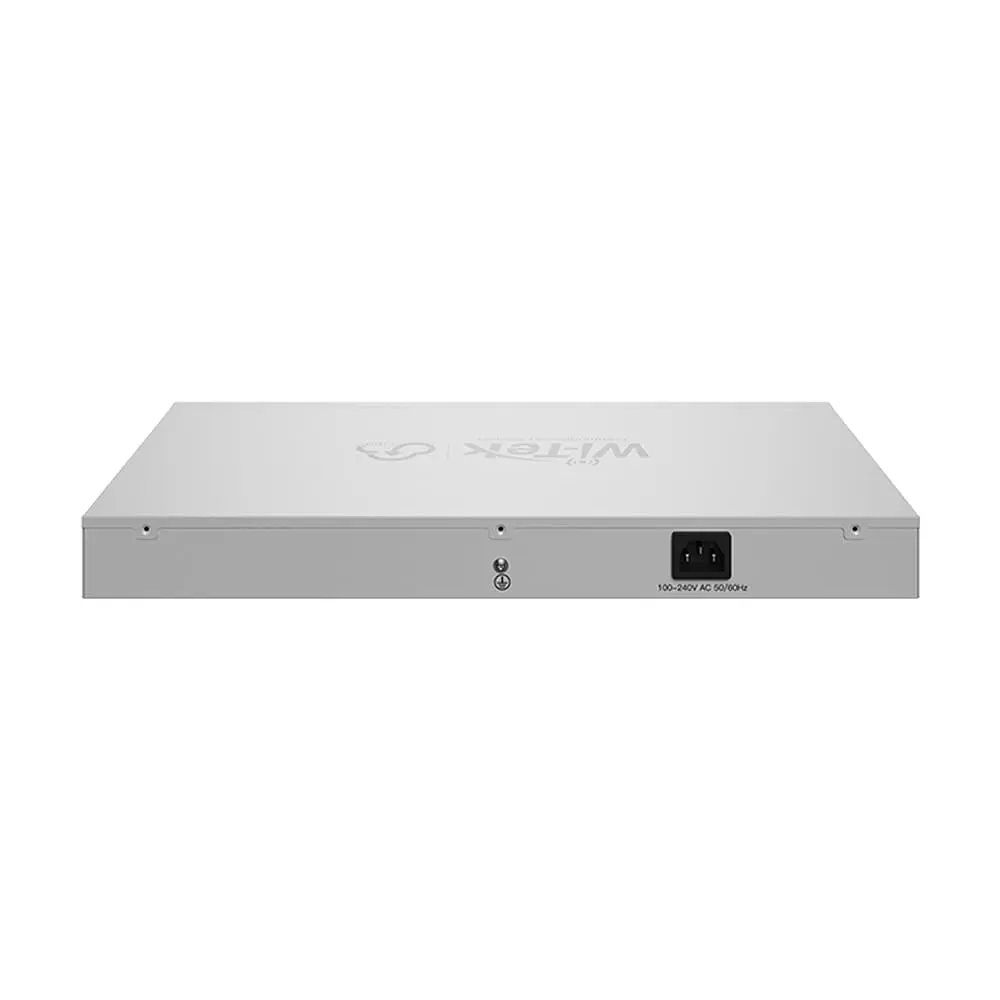 PoE-комутатор 20-портовий керований Wi-Tek WI-PCES320GFH гігабітний 16x1000Mbps PoE+, 2x1000Mbps Uplink, 2xSFP, 130W, Cloud, ONVIF (73-00254) - фото 4
