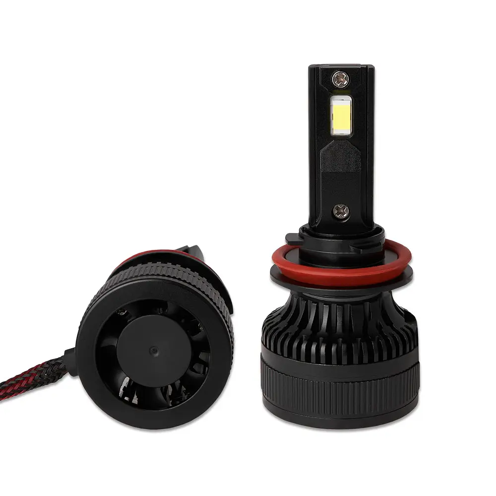 Автолампа Solar LED H8-H11-H16 12/24V 100W 9000 Lm 6500K CSP3570 2 шт. (8611S2) - фото 2