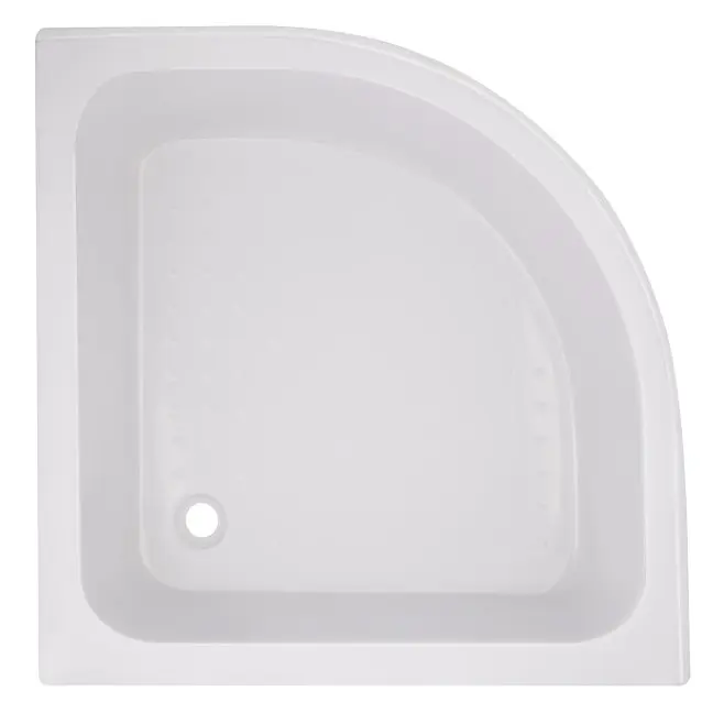 Набір Lidz Душова кабіна Latwa SC90x90.SAT.MID.GR напівкругла, скло тоноване 4 мм + Душовий піддон Kapielka ST90x90x26, з панеллю - фото 8