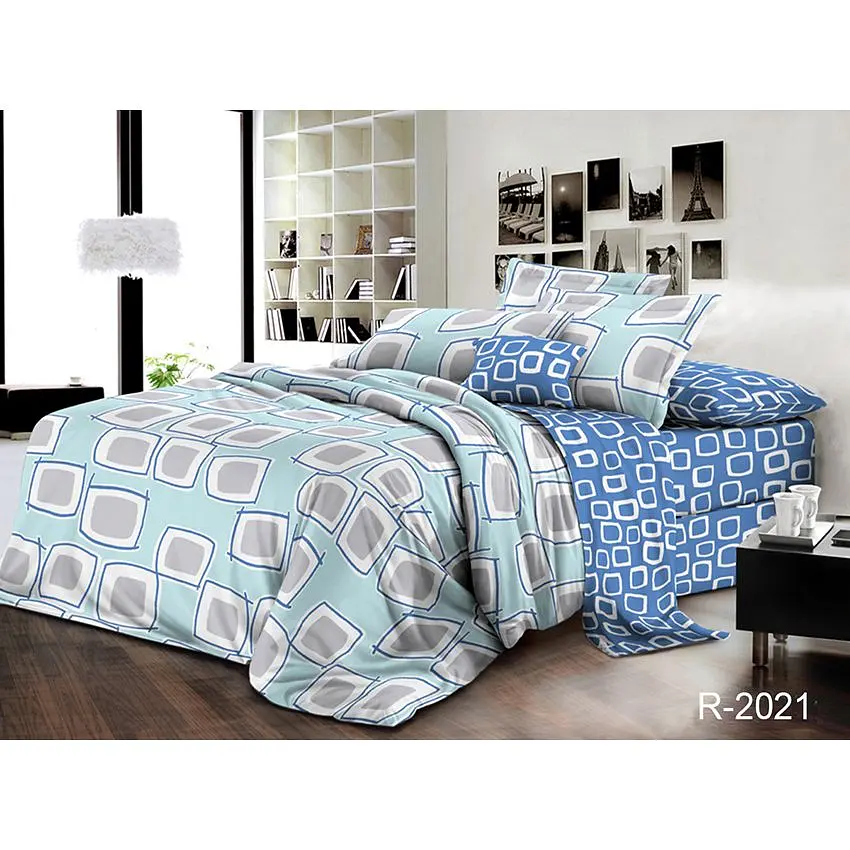 Комплект постільної білизни Євро TAG tekstil pbe0026462 - фото 2