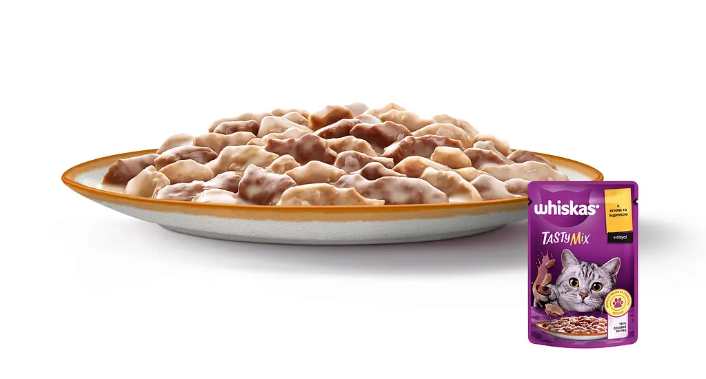 Влажный корм для кошек Whiskas TastyMix с ягненком и индейкой 2.38 кг (28 шт. х 85 г) - фото 4