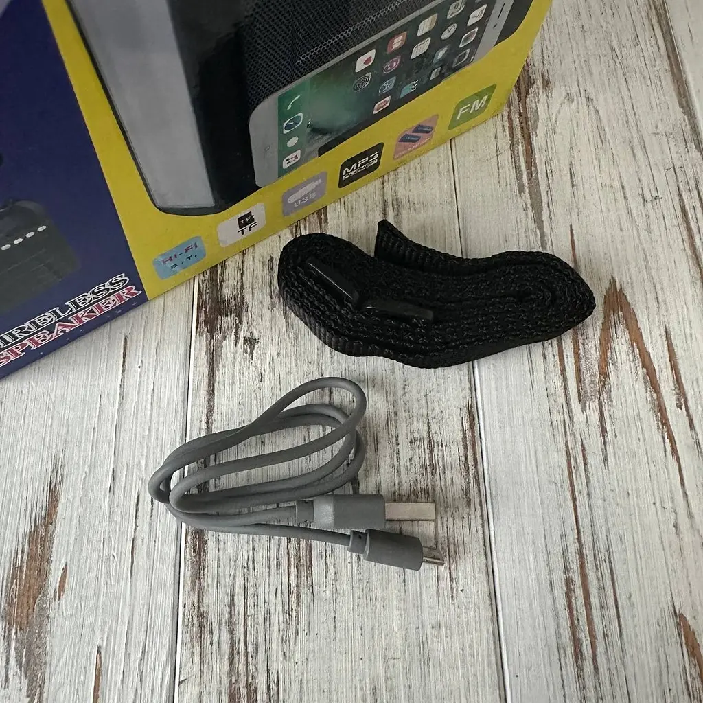 Ліхтар радіоприймач акумуляторний Bluetooth цифровий FM тюнер SD USB плеєр прожектор світильник LED лампа UKC FP-26 - фото 12