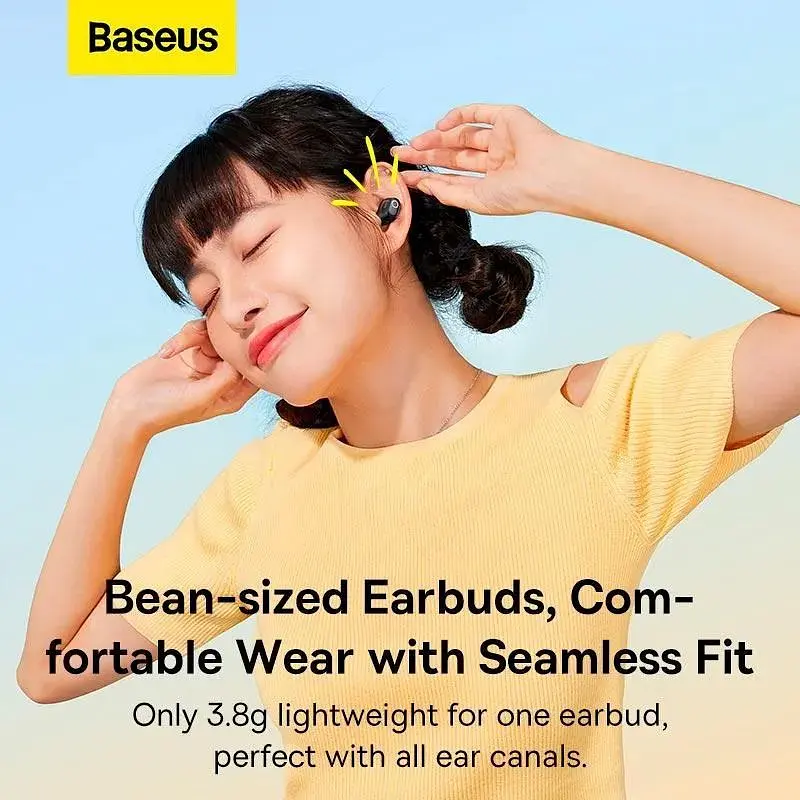 Навушники Baseus Bowie WM02 True Wireless Earphones чорні - фото 9
