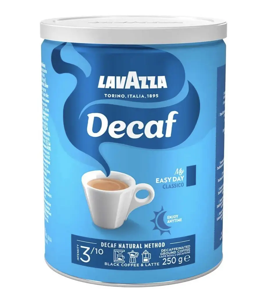 Кава мелена Lavazza Dek Decaffeinato (без кофеїну) 250 г ж/б