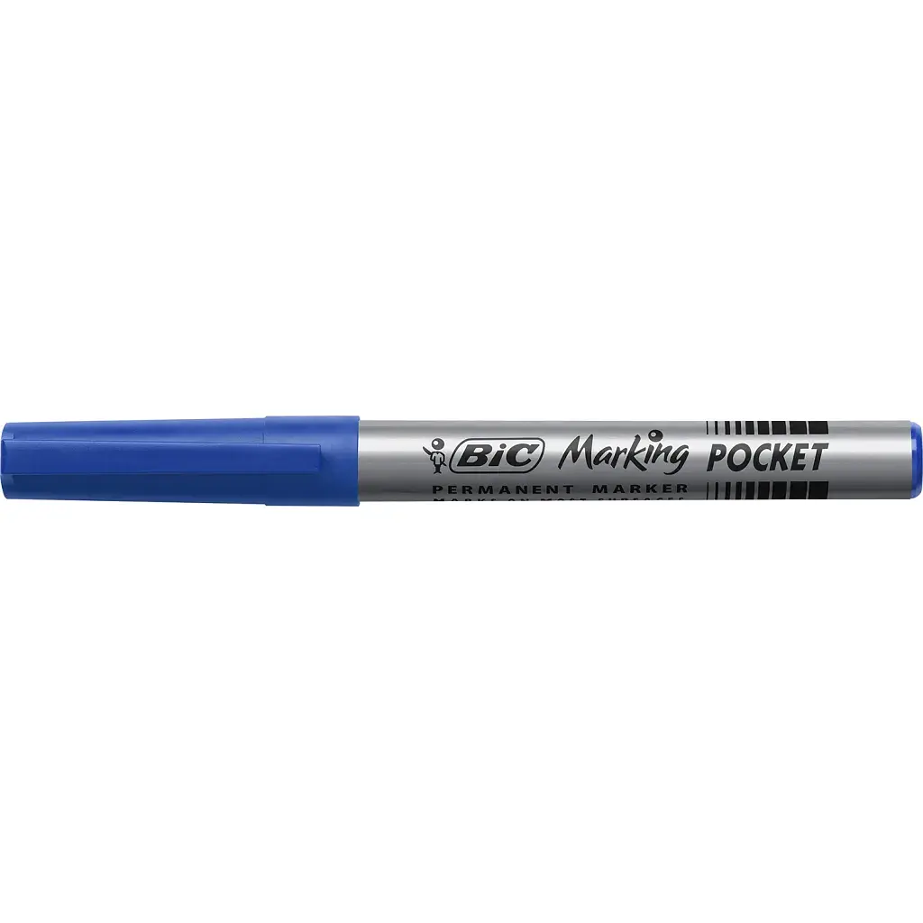 Маркер Bic перманентний Fine, синій (bc8209012)