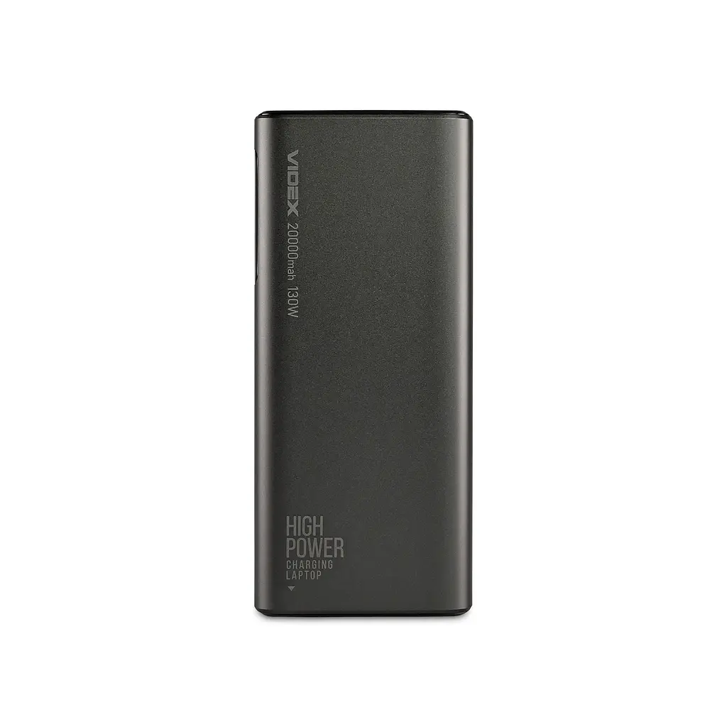 Повербанк 20000mAh Videx VPB-323 130W PD100W + Display (VPB-323-B) - фото 3