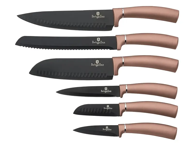 Набір ножів Berlinger Haus Metallic Line Rose Gold Edition (BH-2543)