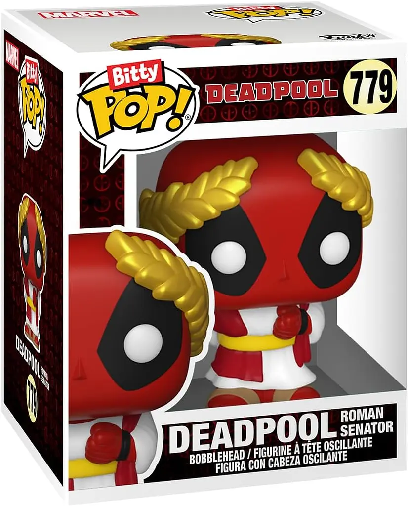 Набор Фигурок Bitty Pop Marvel Дедпул Deadpool 4 Pack 3 см BP D 4P1 - фото 4