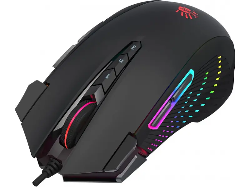 Миша A4Tech Bloody J90s USB Black - фото 4