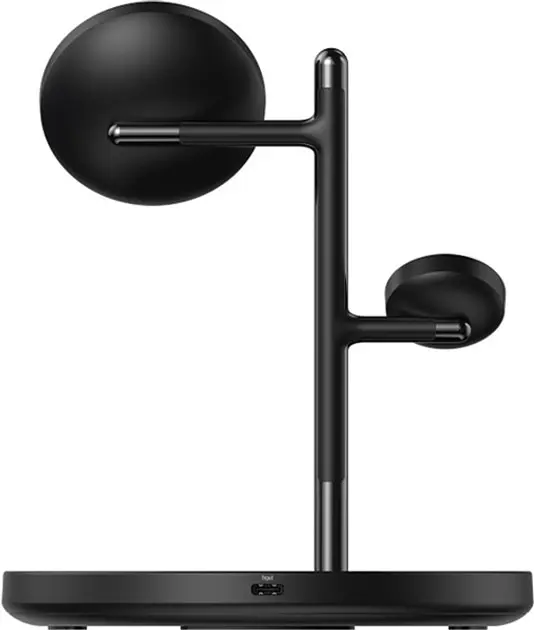 Беспроводное зарядное устройство — док-станция ANKER Maggo 3-in-1 Wireless Charging Station черная - фото 3