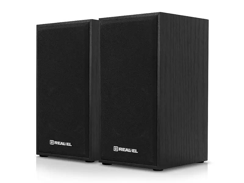 Компьютерні колонки REAL-EL S-202 Black (EL121200019) - фото 2
