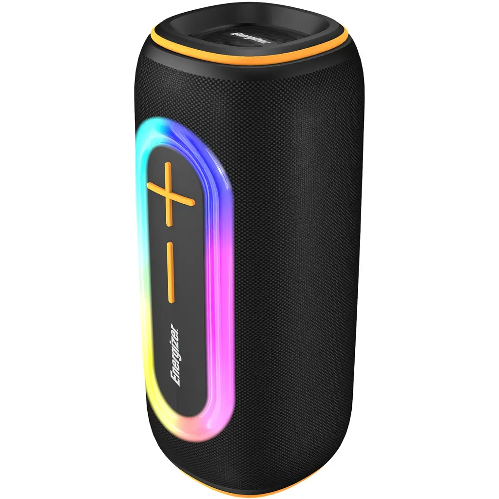Акустична система 1.0 Energizer 20Вт Bluetooth 5.2/MicroSD/USB/AUX/FM,IPX65, 360° Sound чорна - фото 2