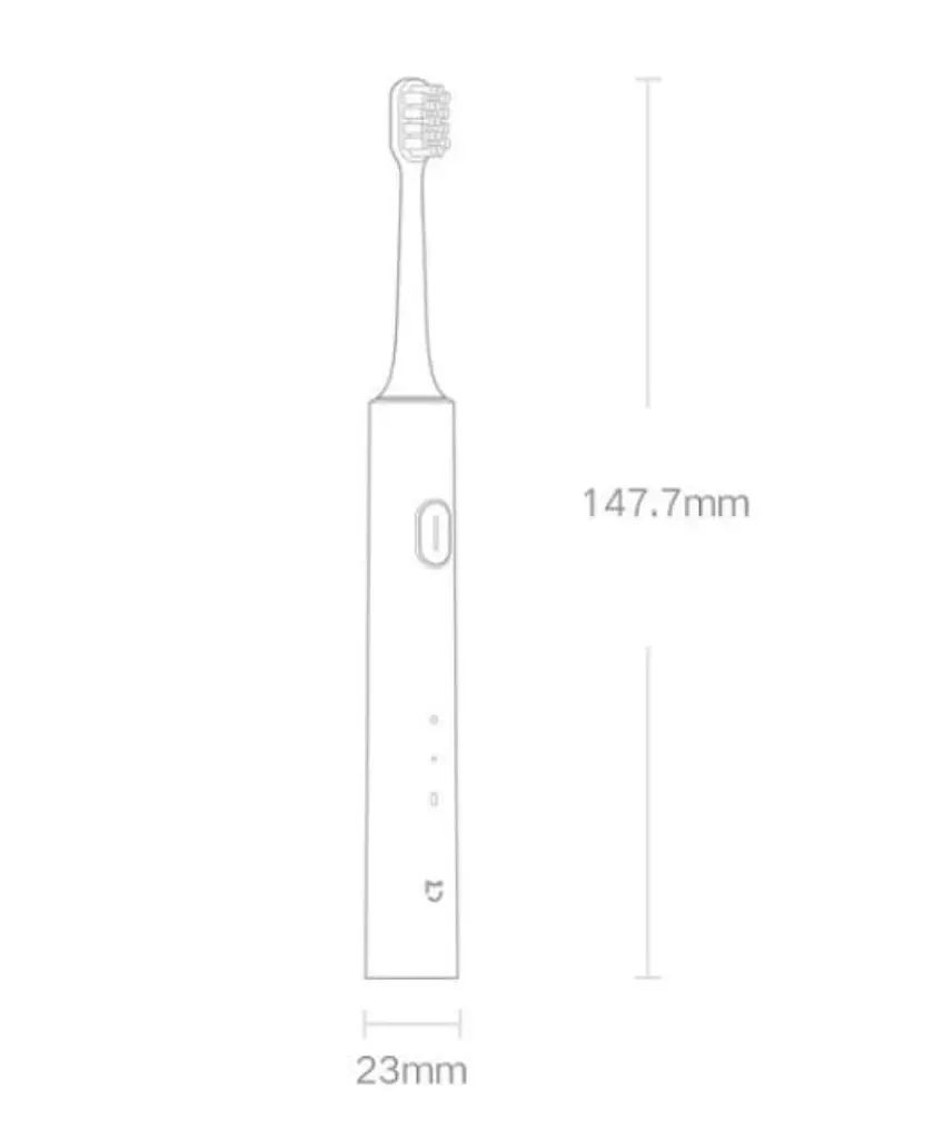 Електрична зубна щітка Mijia Acoustic Wave Toothbrush T200 MES606 Pink - фото 4