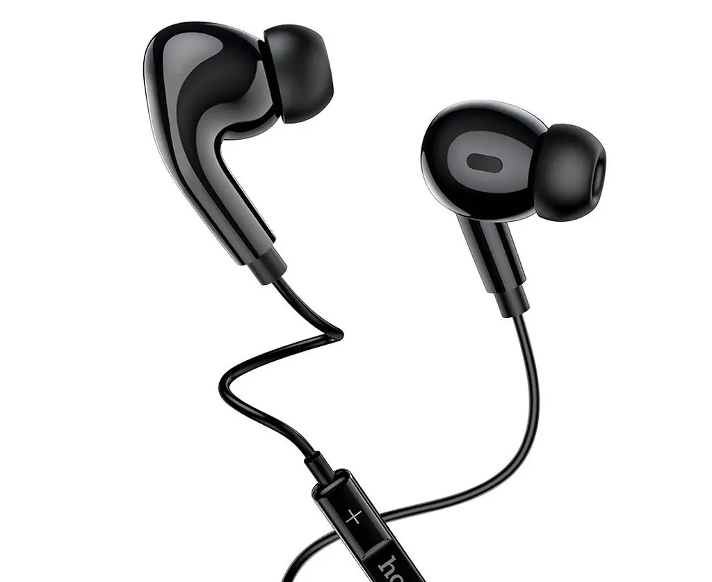 Наушники Hoco M83, вакуумные, Type-C, 1.2m, чёрные, с функцией DAC - фото 2