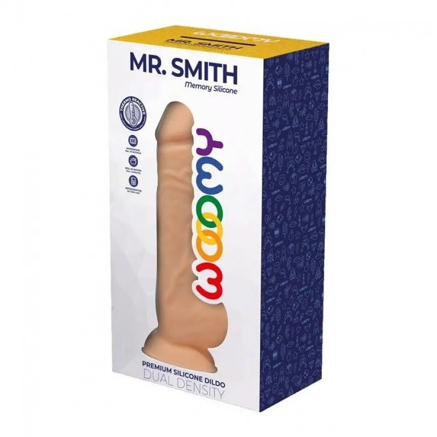 Фалоімітатор Wooomy Mr.Smith, 12.5х3.3 см - фото 2