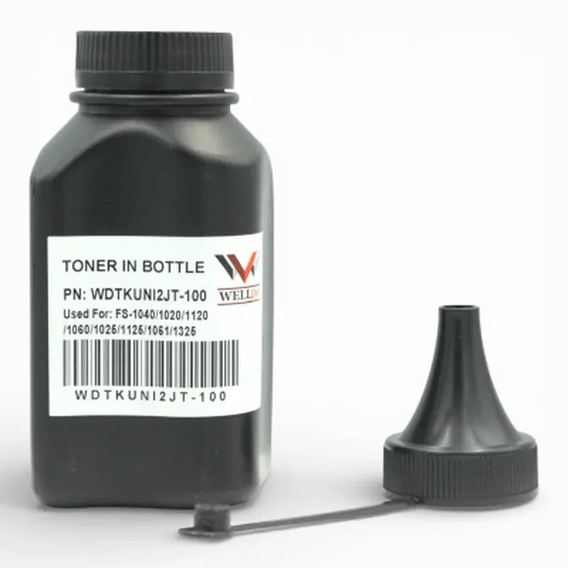Тонер Kyocera TK-1110/1120, TOMOEGAWA, 100г Welldo (WDTKUNI2JT-100) - фото 2