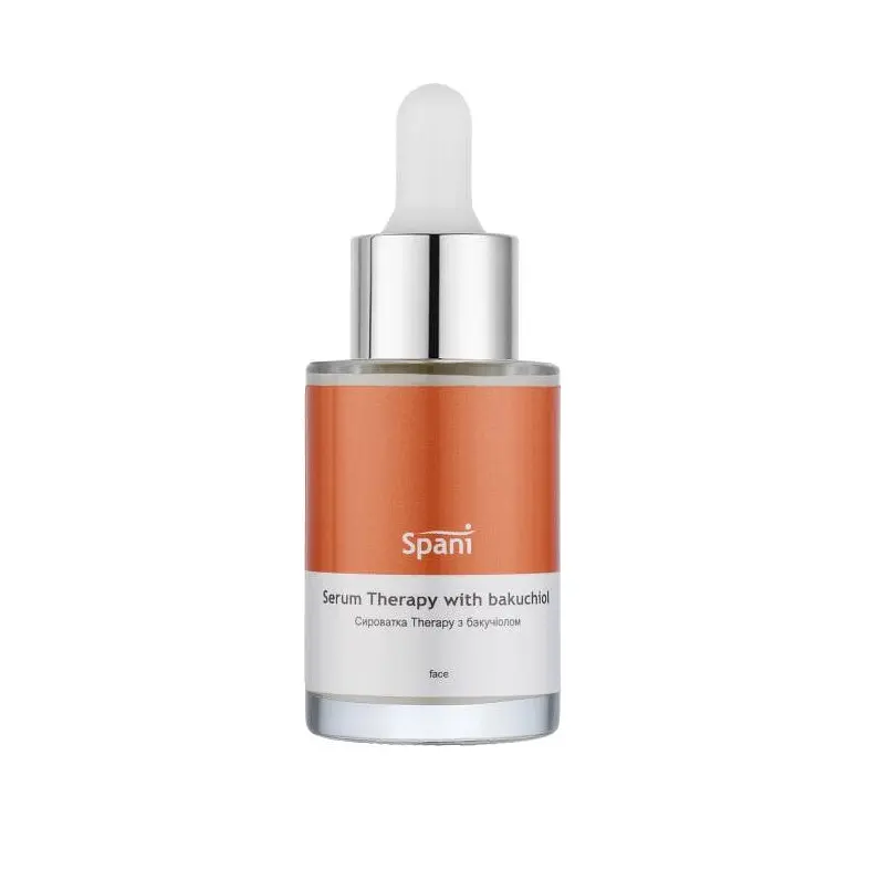Регенерирующая сыворотка с бакучиолом, ниацинамидом и гиалуроновой кислотой Serum Therapy with Bakuchiol Spani 30 мл - фото 2