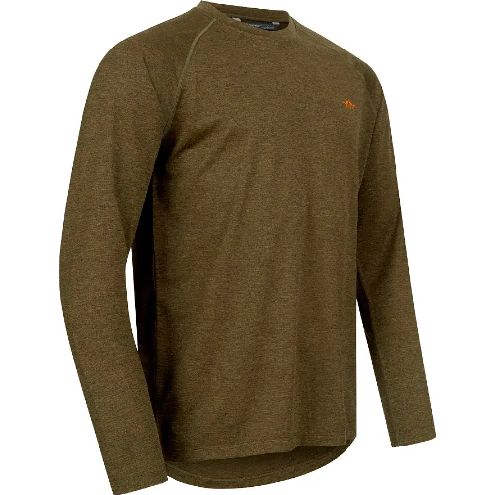 Лонгслив Blaser Active Outfits Tech LS S Dark Olive - фото 4