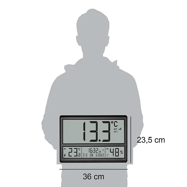 Годинник настінний TFA XL 60452301 - фото 8