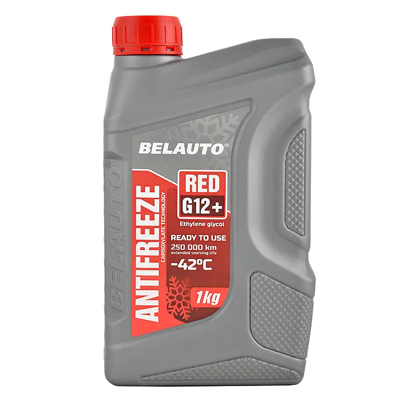 Антифриз красный Belavto Antifreezee G12+ Red 1 кг (AF1510) - фото 2