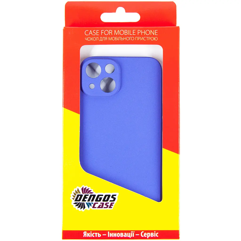 Чехол для мобильного телефона Dengos Carbon iPhone 14 purple (DG-TPU-CRBN-157) - фото 4
