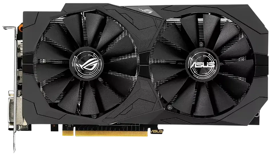 Відеокарта GeForce GTX 1050 2GB Asus ROG Strix Gaming OC ROG Strix Gaming (ROG-STRIX-GTX1050-O2G-GAM - фото 2