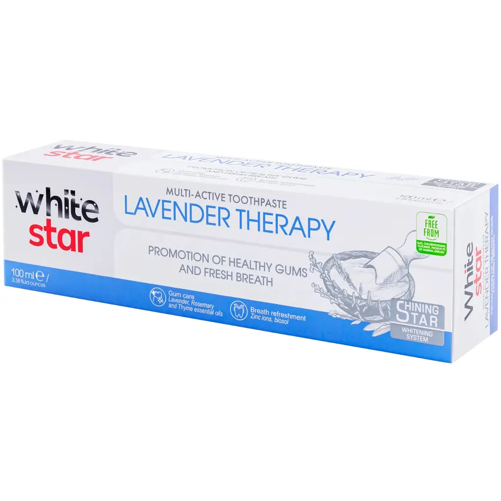Зубна паста White Star Lavender Therapy 100 мл (3800237400331) - фото 3