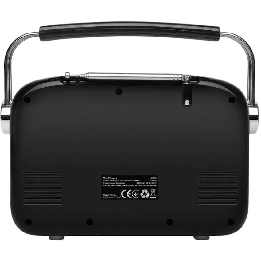 Радиоприемник портативный REAL-EL X545 Black - фото 5