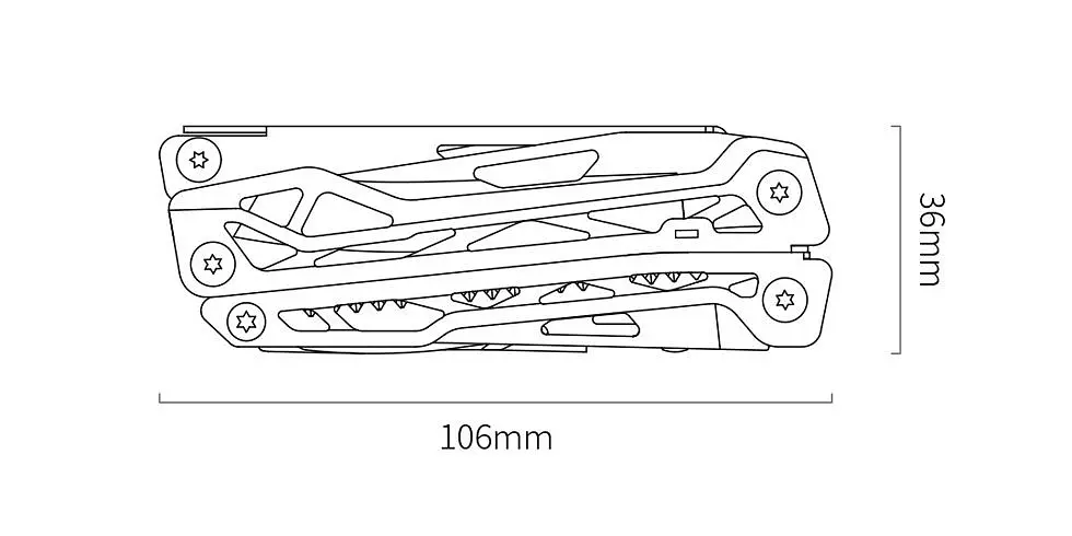 Мультитул NexTool Multifunctional Knife (KT5024) [43918] - фото 4