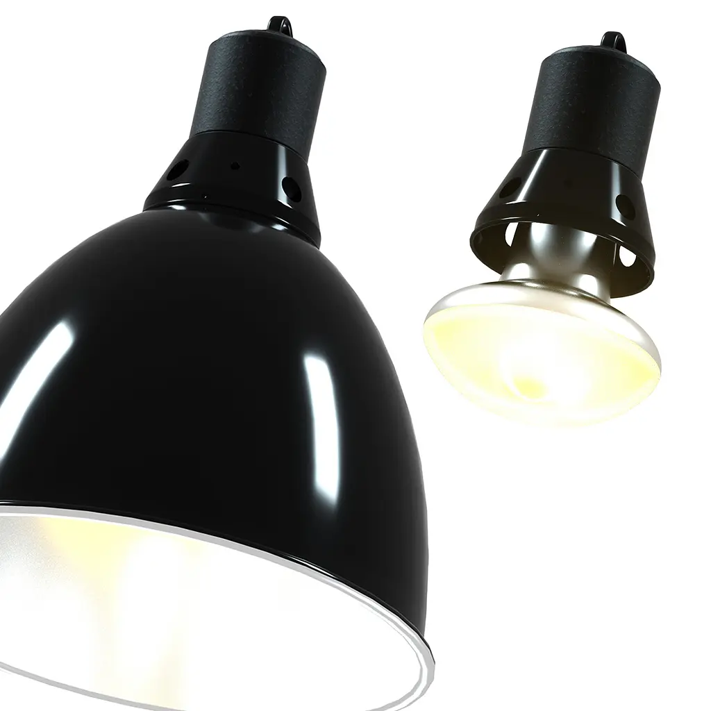 Світильник глибокий рефлекторний Repti-Zoo 2in1 Deep Dome 200W (RL14B) - фото 2