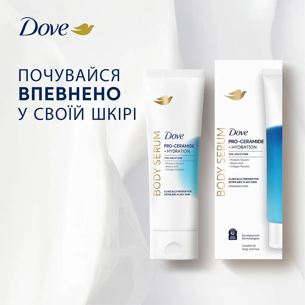 Сироватка для тіла Dove для екстра сухої шкіри з про-церамідами 200 мл - фото 9